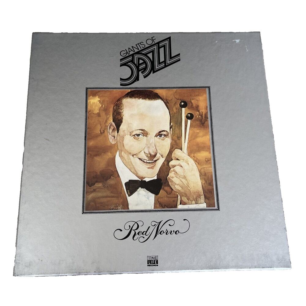 Giants of Jazz Red Novo -Time Life Records 3 LP Box Set w/Book and Poster